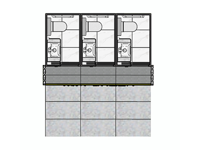 دورة مياه عامة جاهزة، JLCS-003